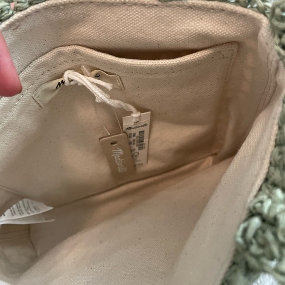 Madewell Green Crochet Crossbody Bag - Picture 4 of 8